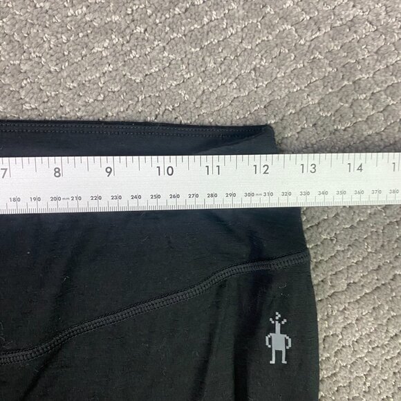 Smartwool 150 Merino Base Layer Bottoms Women's Small Black Leggings Wool - Picture 11 of 15